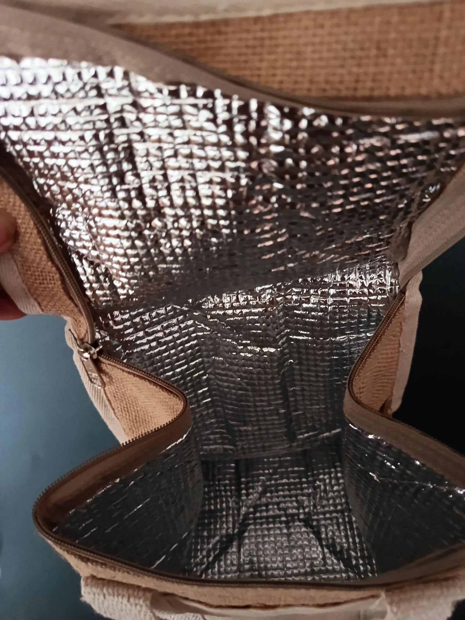 Thermische jute tas – photo 2